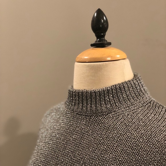 Cheap Monday Silver Extra Long Sleeve Sweater - Picture 3 of 7